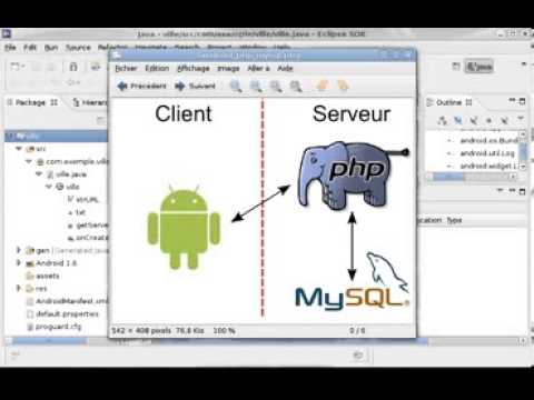 ANDROID   CONNEXION À MYSQL À L'AIDE DE PHP