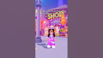 Day 16 and 17 of checking my offline donations on pls donate! #roblox #dti #plsdonate