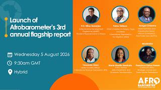 Launch of African Insights 2026 Flagship Report (Citizens perspectives on a shifting global order)