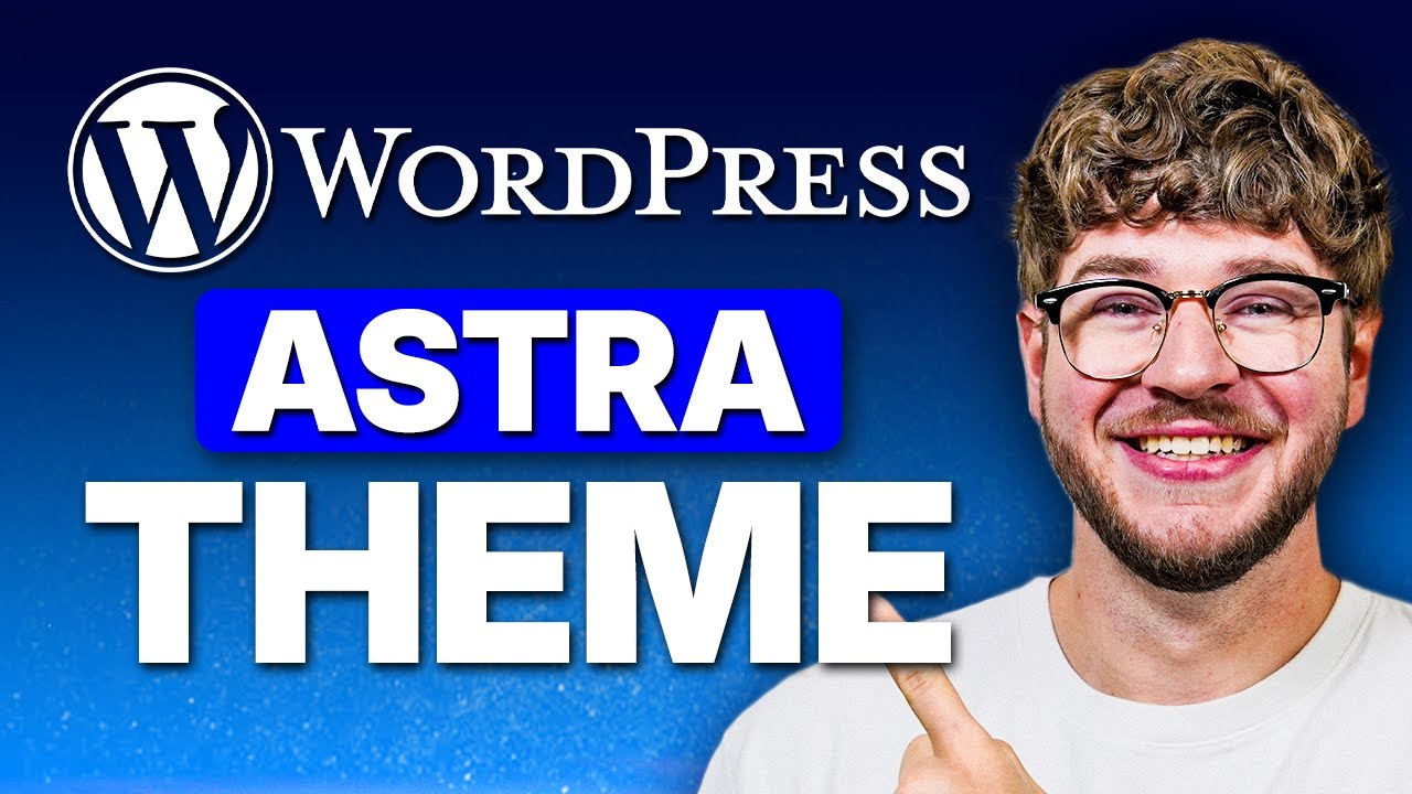 How to Install the Astra Theme in WordPress - YouTube