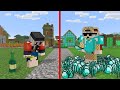 1$ FAKİR THEMURAT VS 1000$ ZENGİN THEMURAT - Minecraft