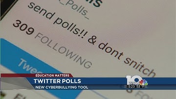 Education Matters: Cyberbullying with Twitter