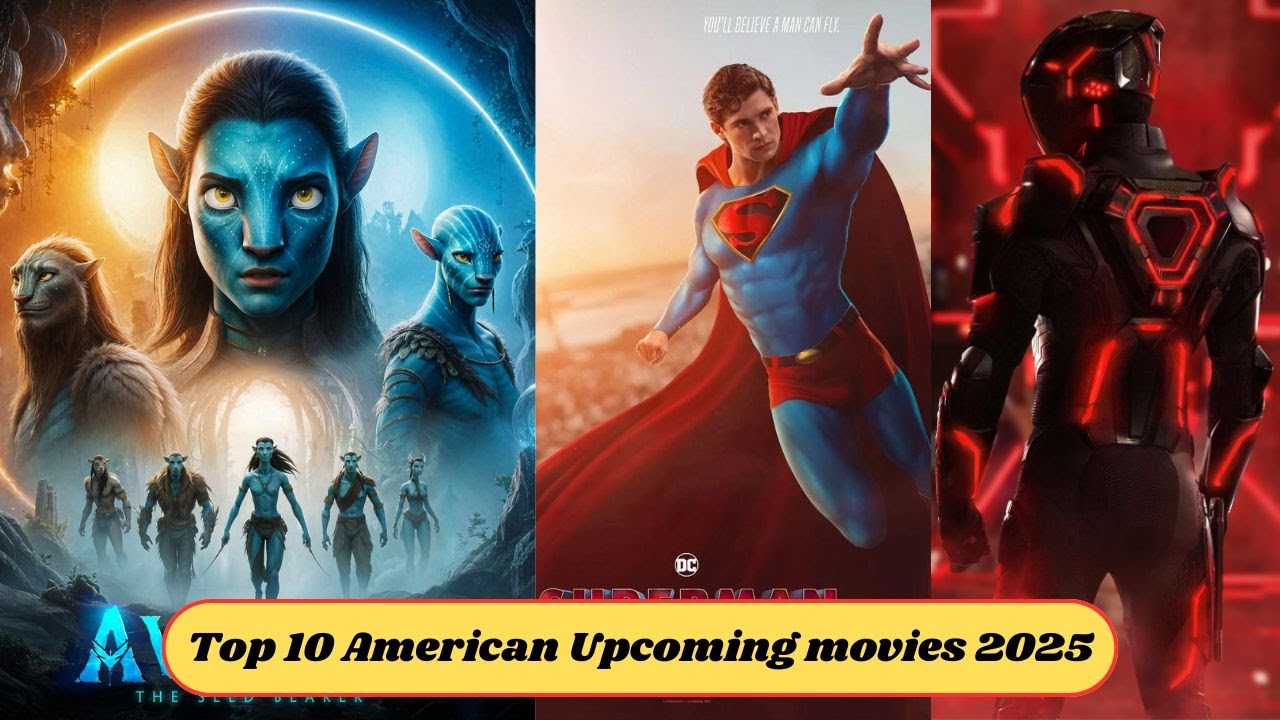 Top 10 American Upcoming movies 2025 List - YouTube