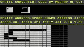 COMMODORE 16 116 PLUS 4 +4 Sprite Converter 1993 11 13GSHUenFW