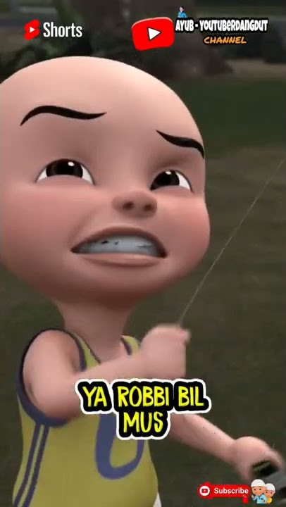 LATHI Versi SHOLAWAT By UPIN IPIN #short #upinipin #shorts #anak #tiktok2022 #sholawat  #lathi