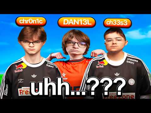 I went up against Daniel, Cheese, and Chronic...? (ALMOST FLIPPED MY DESK)