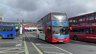 National Express West Midlands Enviro 400 4950 Bus Route 40 Wednesbury 