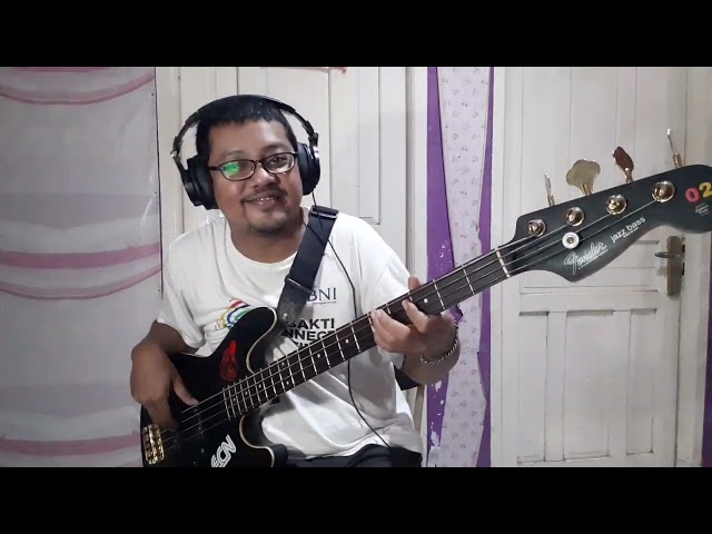 Anyqu feat Aprilian - Cinto Aruah Di Badan (bass cover) class=