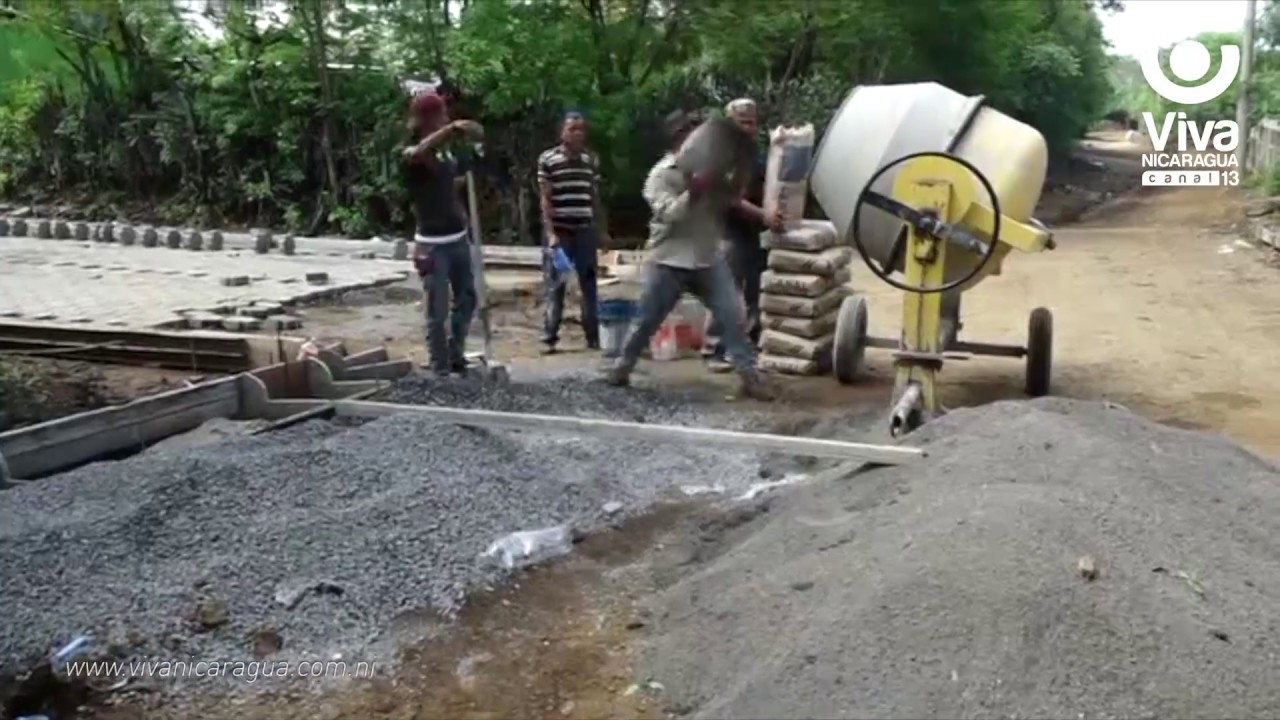 San Rafael del Sur ejecuta proyecto vial de adoquinado beneficiando a ...