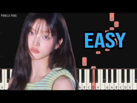 ILLIT - I Got Your Back (Feat. JISOO, MOMOKA of HANA) | EASY Piano Tutorial by Pianella Piano
