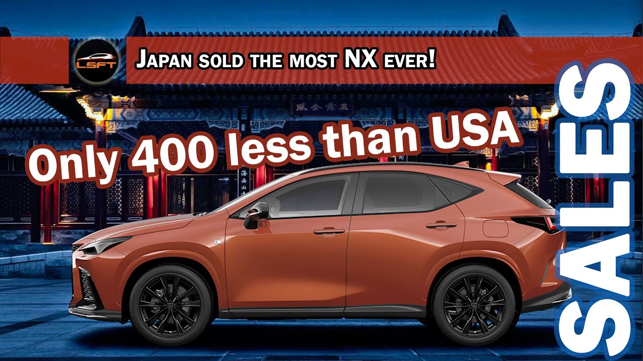 Japan Sold the most NX ever! Only 400 less than USA for Q1