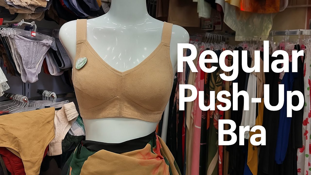 ✨ Regular Usable Push-Up Bra | Everyday Comfort & Confidence 💖 | Girls Clothes Shop 💃