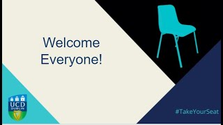 UCD Access & Lifelong Learning Welcome Programme 2021 - Family Session