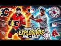 PRONOSTICOS NHL Y MLB PARA HOY 13/04/2025 ¡APUESTAS GANADORAS! #mlb #nhlpicks #mlbpicks