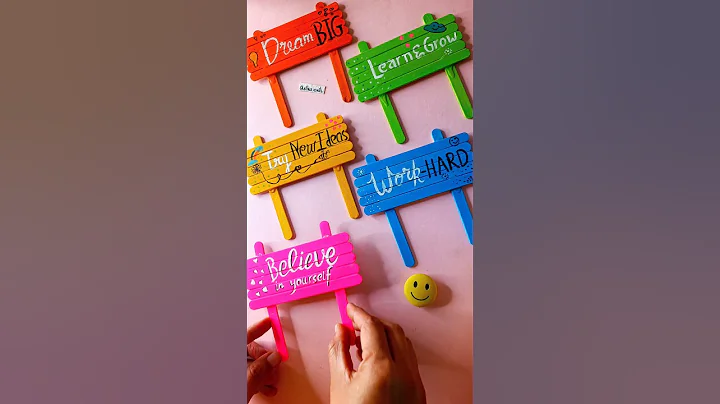 ❤🎨 Drawing With ice cream Sticks #shorts #youtubeshorts #art