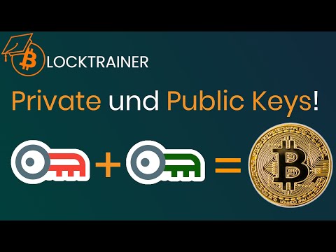 Was Sind Private U0026 Public Keys? | Blocktrainer 1x1