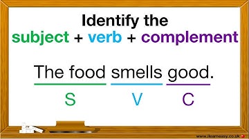 Subject + Verb + Complement sentence pattern quiz 🤔 | Learn the sentence patterns with example