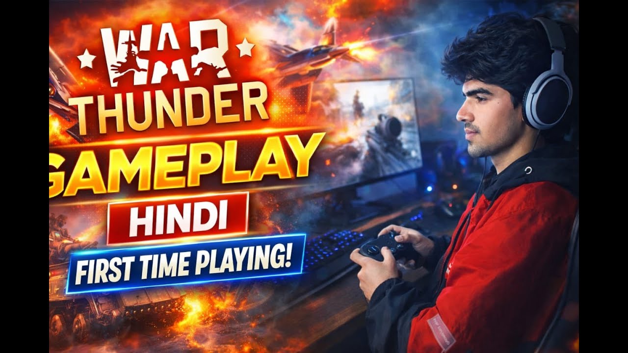 War Thunder   In battle 2026  First Gameplay 😱 | Fighter Plane & Tank | Hindi