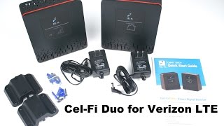 Cel-Fi DUO+ Signal Booster for Verizon VoLTE, 4G LTE, and XLTE - Unboxing and Information