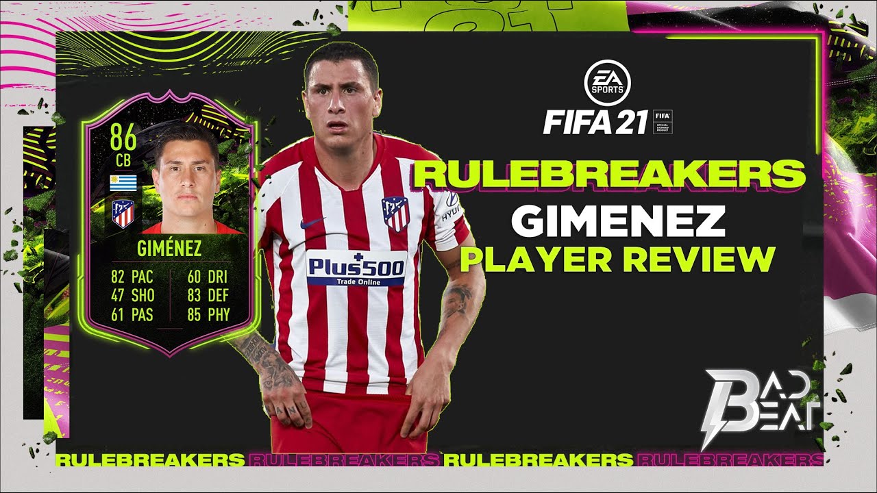 (86) RULEBREAKERS GIMENEZ PLAYER REVIEW - FIFA 21 ULTIMATE TEAM