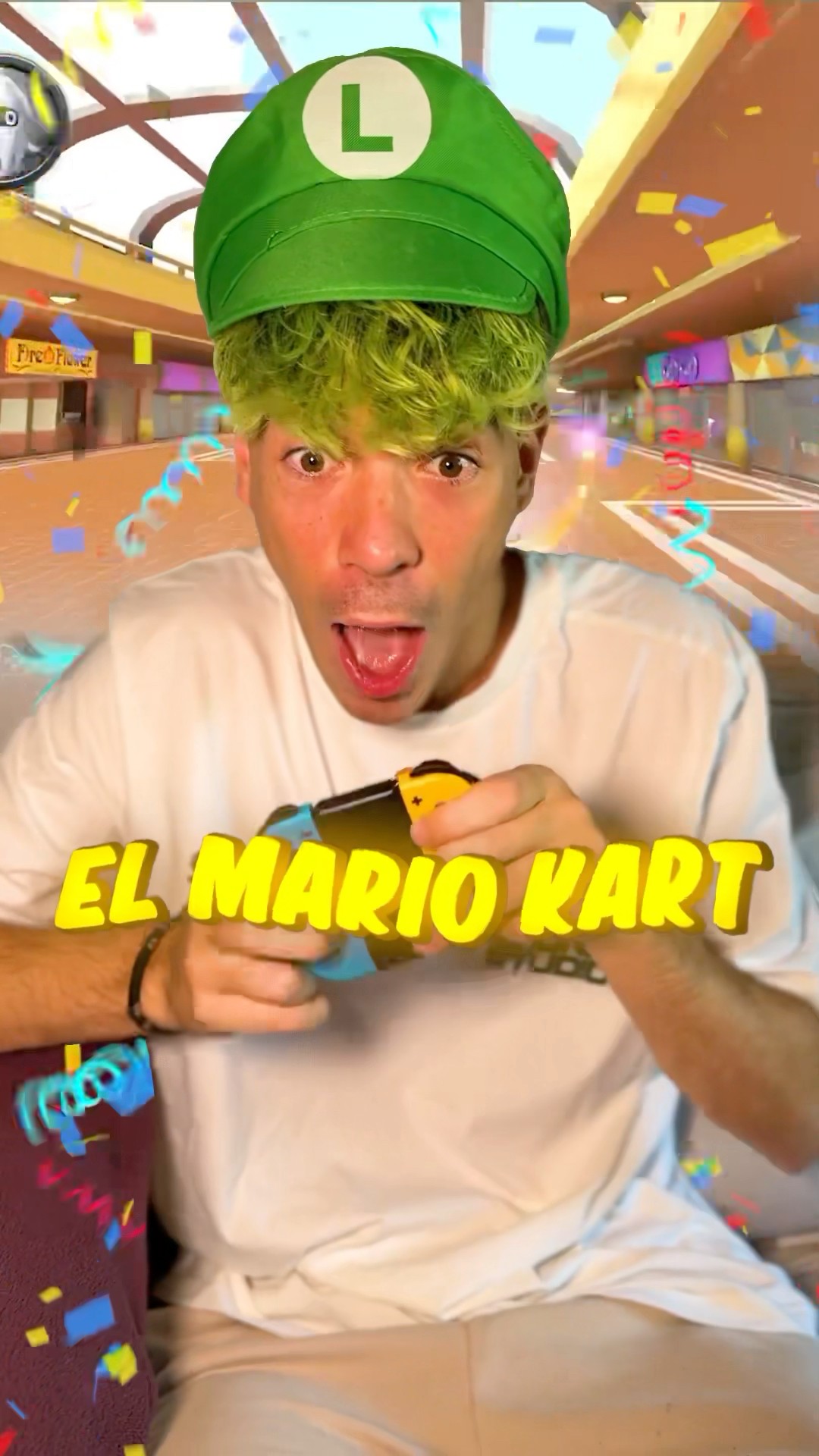 Le Encanta el Mario Kart y Juega Todo el Dia!