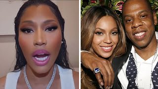 Oh Sht Nicki Minaj Goes Crazy At Jay-Z & Beyonce After They Sent Cease And Desist