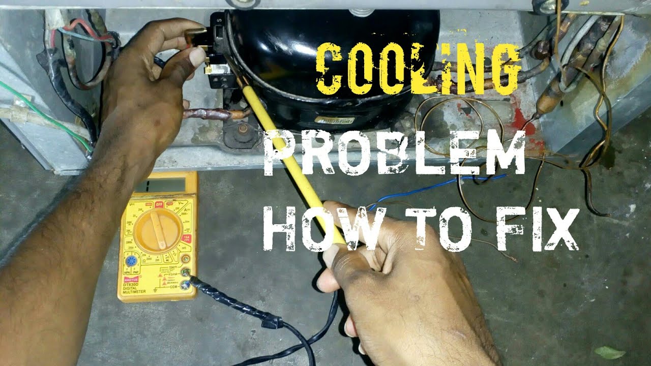 fridge cooling problem how to fix in kannada YouTube