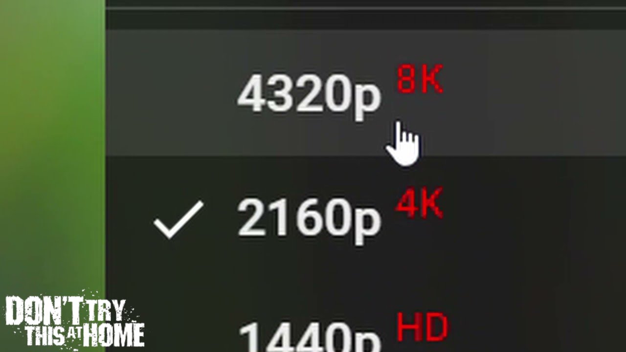 COSA SUCCEDE SE GUARDI UN VIDEO IN 8K!