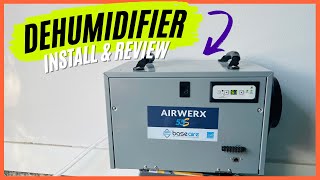 Dehumidifier Installation & Review: AirWerx 55S Banishing Humidity and Odors in my Garage