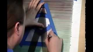 Ezju Speed Rendering a Basic Cube in Two-Point  Perspective with Prismacolor Markers