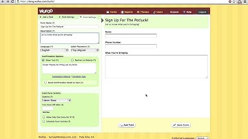 Wufoo Tutorial