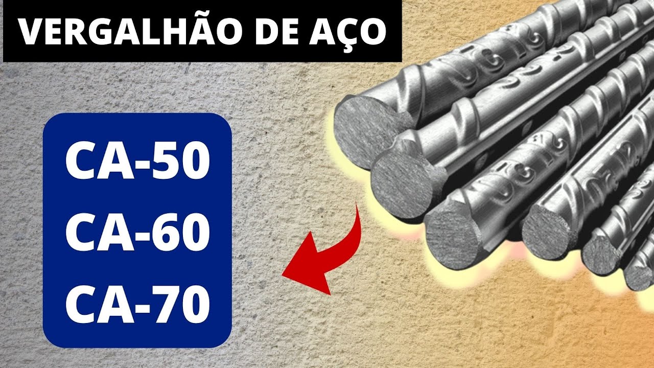 QUAL A DIFERENÇA ENTRE O CA50 E O CA60? I Veja o significado dos vergalhões de aço e RESISTÊNCIA