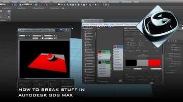 How to Break stuff in 3ds max Tutorial