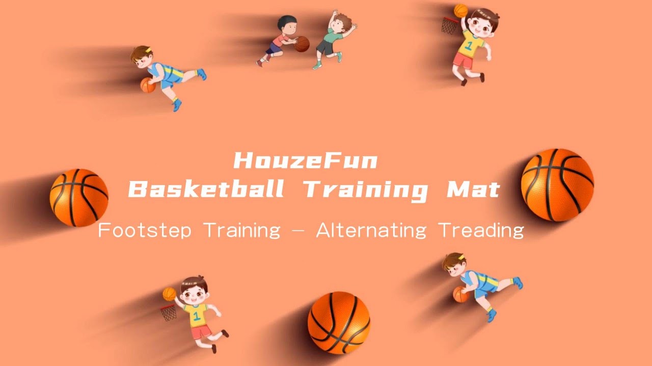 Alternating Treading - HouzeFun Basketball Training Mat 