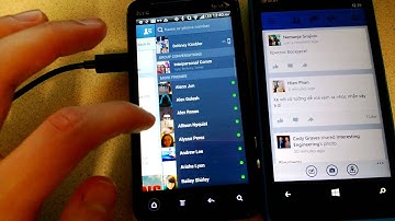 Facebook for Android and Facebook Beta for Windows Phone Comparison