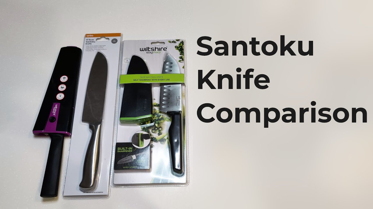 Kmart vs Wiltshire Santoku Knifes ft. Secret Competitor YouTube