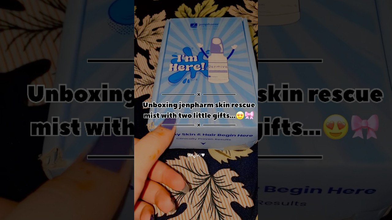 Jenpharm always surprises me with extras…!!♥️ 