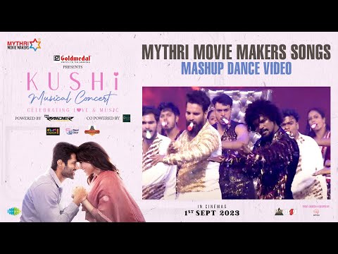 Mythri Movie Makers Songs Mashup Dance Video | Polki Vijay Master Team | KUSHI Musical Concert