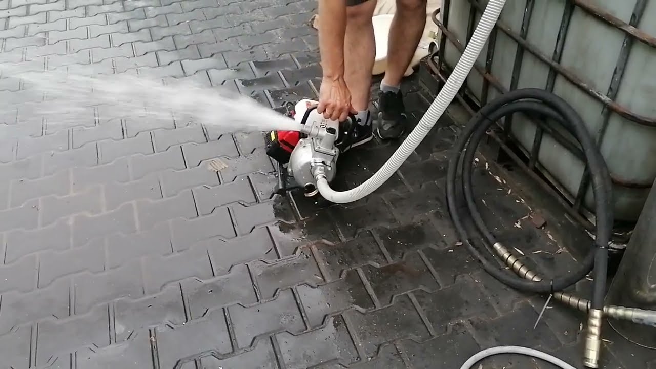 Pompa spalinowa do wody motopompa 1" cal VERKE model V60100 Allegro