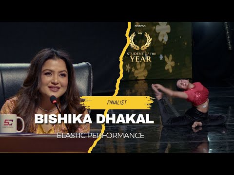 Bishika Dhakal in realme Student of the year, Judges   Arif Ali, Rajesh Hamal, Rekha Thapa