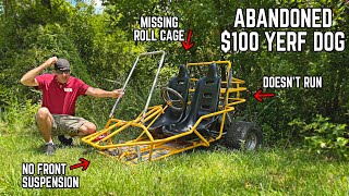 We Bought a $100 BASKET CASE Go Kart... Let's Make It Run + Ride!