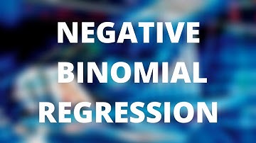 NEGATIVE BINOMIAL REGRESSION FOR MODELLING COUNT DATA (AND POISSON REGRESSION) || MACHINE LEARNING