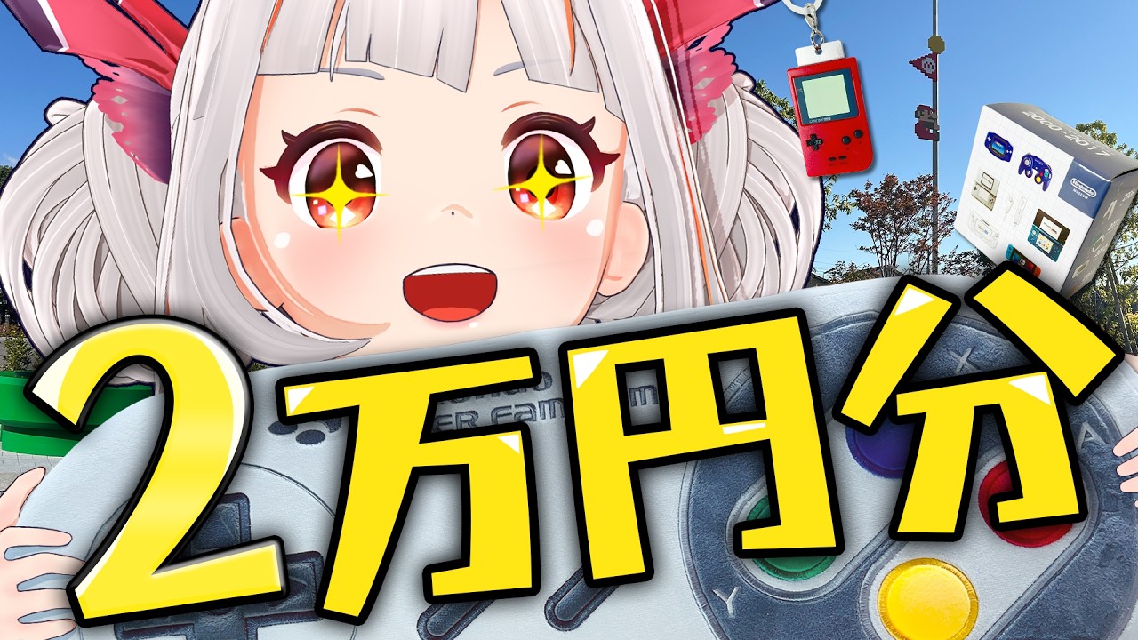 【購入品紹介】ニンテンドーミュージアムで爆買い!念願の巨大グッズをおむかえ!【2万人記念】