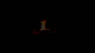 🔥 Cozy Golden Attic Fireplace | Black Screen Fire for Calm Relaxation screenshot 5