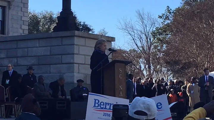 Hillary Clinton At King Day At The Dome 2016
