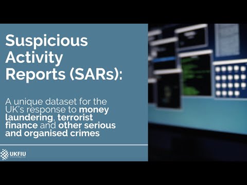 How we use SARs (Suspicious Activity Reports)
