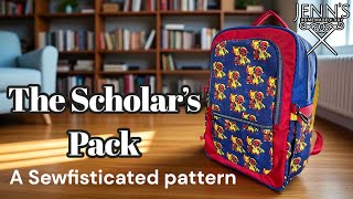 The Scholar's Pack Tutorial, A Sewfisticated Craft Design pattern