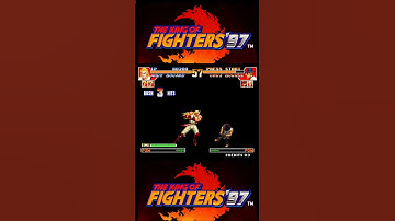 The Kof 97 Andy Vs Choi #arcade #kof #fightinggames