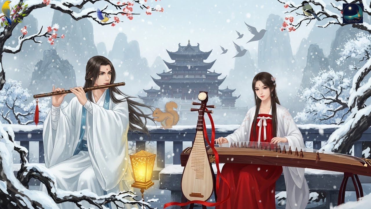 Peaceful Bamboo Flute & Guzheng 🌿 Chinese Zen Music for Relaxation ...