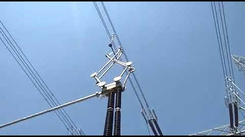 Pantograph type Isolator real working
